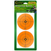 Les Caldwell Orange Shooting Spots te permettent de coller facilement de nouveaux points de visée visibles sur tes cibles usées ou sur une boîte en carton.