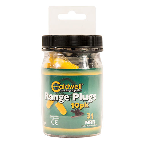 Non perdere mai più i tappi per le orecchie con i Caldwell Range Plugs, dotati di cordino e clip, progettati per un comfort duraturo e una facile inserzione.