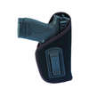 L'holster Caldwell Tac Ops IWB Covert offre comfort estremo e sicurezza grazie al design ergonomico e al sistema di blocco del grilletto, adattandosi a vari modelli.