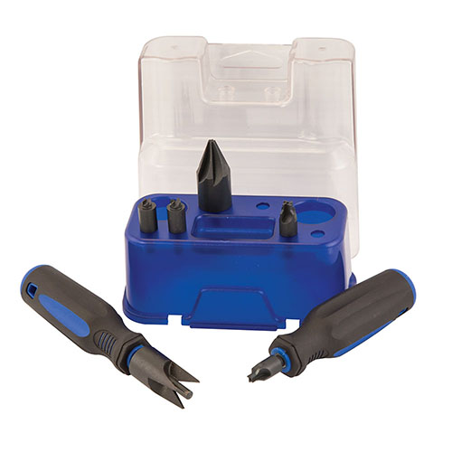 Il Frankford Arsenal® Platinum Series Case Prep Essentials Kit include 2 manici, strumenti per chamfer interno ed esterno, uniformatori/pulitori di tasche per inneschi e altro.