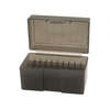 Die durchsichtigen Frankford Arsenal Ammo Boxes ermöglichen dir eine einfache Lagerung und Identifizierung deiner wiedergeladenen Munition in verschiedenen Grössen.