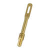 Il Tipton Solid Brass Slotted Tip è ideale per pulire le canne con solventi o oli, realizzato in ottone solido per una lunga durata senza danneggiare il tuo arma.