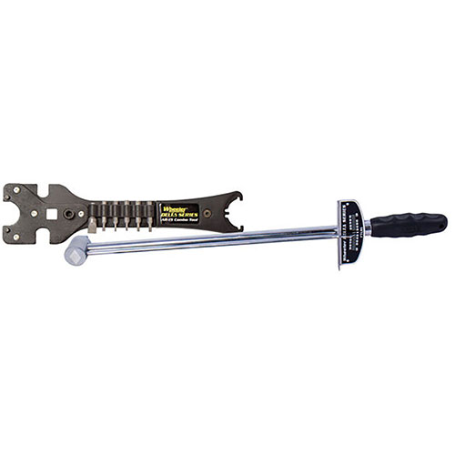 Il Wheeler Delta Series AR Combo Tool con chiave dinamometrica è uno strumento versatile e durevole per la manutenzione e la modifica del tuo AR-15.