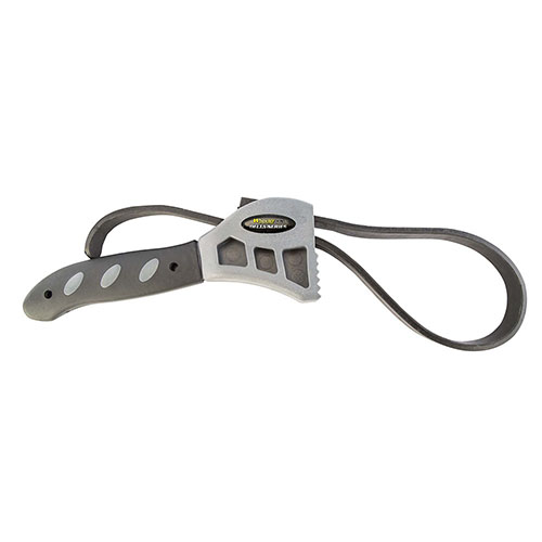 Il Wheeler® Delta Series AR-15 Free-Floating Handguard Tool offre una maniglia ergonomica e una cinghia in gomma rinforzata per una presa sicura e senza graffi.