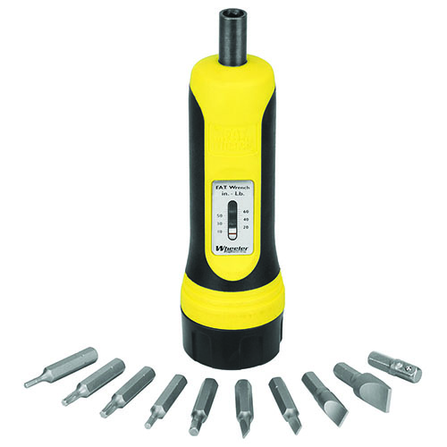 Il Wheeler FAT Wrench® garantisce la massima precisione nel serraggio delle viti, migliorando l'accuratezza e riducendo i problemi sul campo.