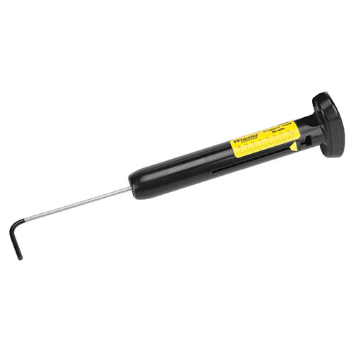 La Wheeler® Trigger Pull Scale misura con precisione il peso del grilletto da 8 once a 8 libbre, con un manico ergonomico e indicatori facili da leggere.