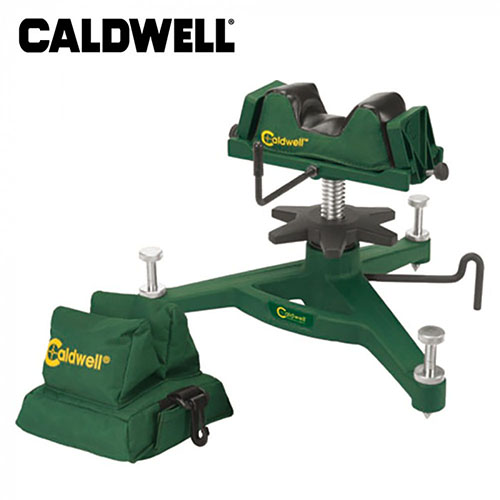 Améliore ta précision de tir avec le Caldwell The Rock Dlx Shooting Rest et Rear Bag Combo, qui élimine le facteur humain et t'aide à tirer des groupes plus serrés.