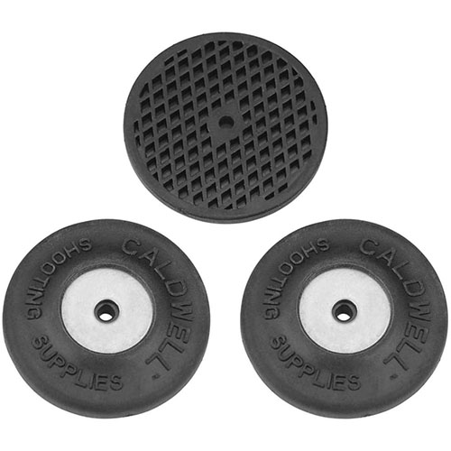 Les BR Feet offrent une solution stable et non marquante pour protéger ton banc de tir des pieds métalliques de ton Rock BR, tout en assurant une adhérence sans glissement.