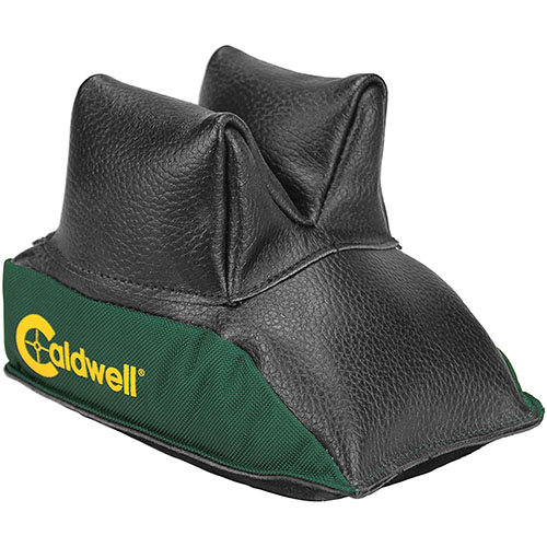 I sacchetti Caldwell Universal Rear Shooting Bag - Filled offrono una stabilità sicura grazie alla pelle e alla poliestere che mantiene la forma, compatibili con la maggior parte dei supporti anteriori.