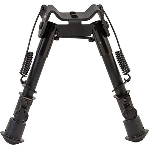 Il bipiede Caldwell M-LOK/KEYMOD 6”-9” XLA è leggero, robusto e pronto all'uso, con costruzione in alluminio, gambe a rilascio rapido e piedi in gomma per una stabilità ottimale.