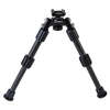 Améliore ta précision avec le bipied Caldwell Accumax Pic Rail 6”-9” : jambes en carbone déployables rapidement, pieds en caoutchouc et réglages faciles.