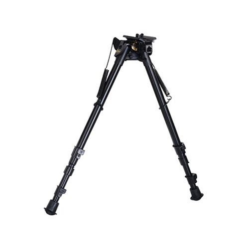 Le bipied Caldwell® XLA offre un soutien stable pour le tir, se fixe facilement à presque n'importe quelle arme et permet un réglage rapide de la hauteur.