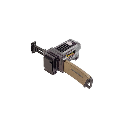Der Caldwell AR-15 Mag Charger revolutioniert das Laden von Magazinen: 50 Patronen in weniger als 15 Sekunden, einfaches Befüllen und automatische Ausrichtung!