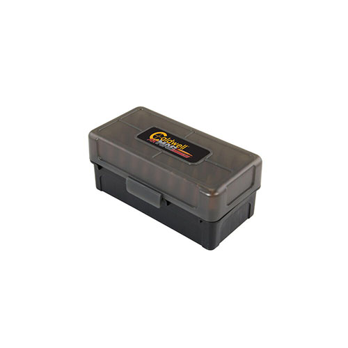 La Caldwell® AK Mag Charger® Ammo Box è progettata per caricare facilmente le munizioni nel Caldwell AR-15 Mag Charger, con un design robusto e capacità di 50 colpi.