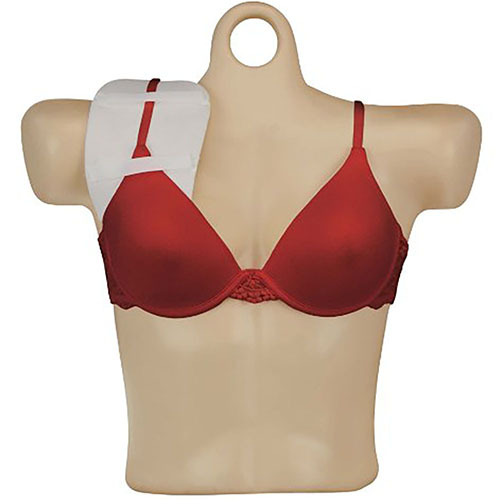 Indossato sotto i vestiti, il Caldwell Hidden Comfort Recoil Shield per donne offre una protezione dal rinculo e un comfort eccezionale, facile da attaccare al reggiseno.
