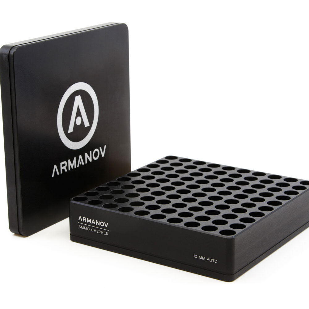 Der ARMANOV Gauge Box mit Flip Cover für 100 Runden bietet präzise Überprüfung deiner Munition, reduziert Fehlfunktionen und spart Zeit beim Testen!
