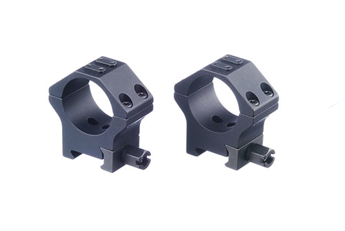 Die ERATAC Two-Piece Ring Mounts aus Flugzeug-Aluminium bieten eine robuste, anpassbare Halterung mit schnellem QD-System und universeller Schnittstelle für Zubehör.