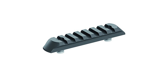 Il KeyMod Picatinny-Rail 7 Slots di ERATAC offre una soluzione versatile per il montaggio di accessori, garantendo robustezza e compatibilità con vari sistemi.