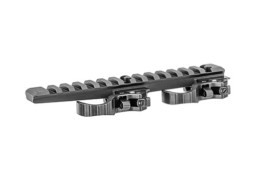 Mit dem ERATAC Picatinny-Riser kannst du Zubehör schnell und sicher montieren und deine Red Dot Sights auf die optimale Höhe für ein besseres Sichtbild anheben.