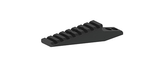 Die ERATAC T7 Wilcox Picatinny Mount bietet eine robuste, zuverlässige Lösung für die Montage von Zubehör in zwei Höhen, ideal für präzise Ausrichtung und Ergonomie.