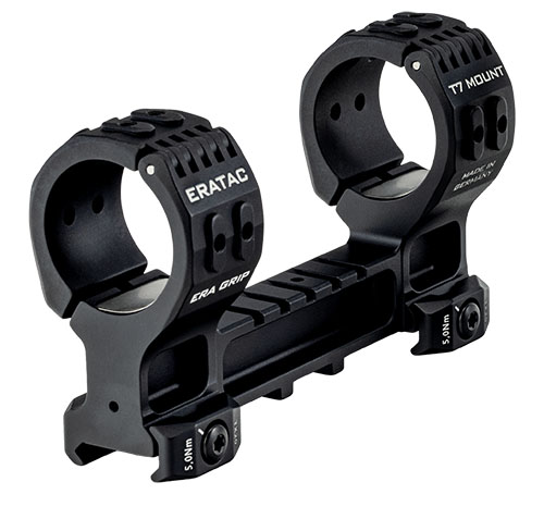 Le T7-Mount short 34 BH 21 mm d'ERATAC offre une fixation robuste et précise pour tes accessoires Picatinny, avec deux hauteurs pour un alignement parfait.