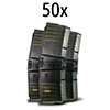 Le CROSS MAG 10/10 te permet de coupler facilement deux chargeurs de 10 coups, compatibles avec .223Rem et .300AAC, tout en voyant l'état de charge grâce au polymère transparent.