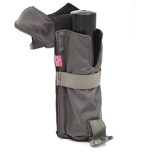 Avec la poche ULFHEDNAR, tu peux ranger rapidement ton silencer sur ta ceinture ou l'attacher à d'autres équipements tactiques grâce au système molle.