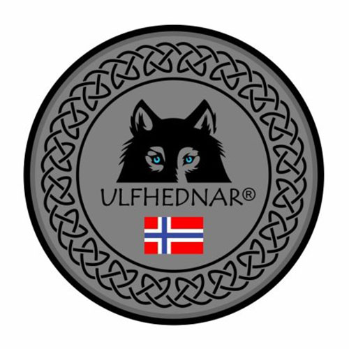 Il patch Ulfhednar con il logo della testa di lupo, misura 8 cm, è perfetto per personalizzare il tuo abbigliamento e accessori per il tiro e l'outdoor.
