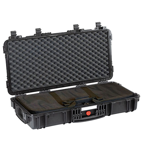 La custodia per armi RED 7814 di Explorer Cases offre protezione indistruttibile, resistenza all'acqua e opzioni di trasporto versatili per i tuoi preziosi.