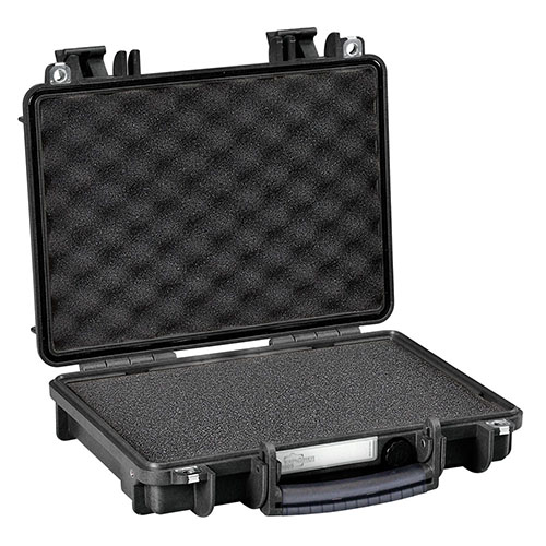 Die EXPLORER CASES 3005 B bietet ultimativen Schutz mit wasserfestem Design, korrosionsbeständigen Metallscharnieren und anpassbarem Innenraum für deine Ausrüstung.