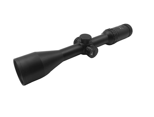 Le Falke 2-12x50 avec réticule Mil Dot éclairé offre précision, robustesse et réglages de grossissement rapides pour une acquisition de cible optimale.