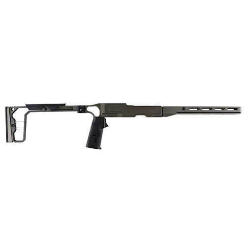 Il Foundation Takedown Chassis offre una base leggera, modulare e regolabile per il tuo 10/22®, con opzioni per forend, regolazione della lunghezza e compatibilità M-Lok.