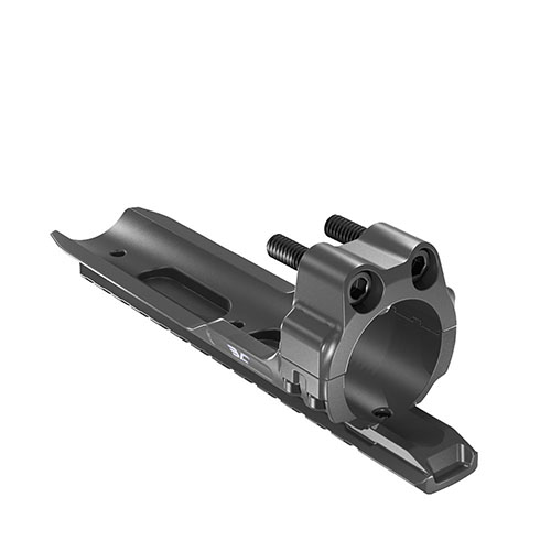 Die JAE Accessories - NVM Body and Base - BLK bietet eine robuste Night Vision Mount mit 20 MOA Integral Rail, perfekt zum Montieren von Night Optics.