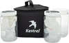 Il Kestrel Calibration Kit consente di effettuare numerose ricertificazioni sul campo, garantendo prestazioni sempre ottimali per i tuoi strumenti Kestrel.