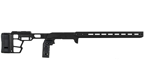 Il sistema MDT ACC Premier GEN2 offre stabilità, personalizzazione e compatibilità con accessori, ideale per le competizioni di tiro rimfire.