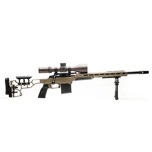 Erlebe mit dem MDT ESS Chassis System Kit ultimate Ergonomie: verstellbare Schaftkappe, Cheek Rest und ein V-Block Bettungssystem für maximale Stabilität!