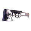 Le MDT Skeleton Rifle Stock V5 Standard offre un ajustement sans outil pour un confort optimal, avec des réglages horizontaux, verticaux et de cant pour un tir parfait.