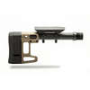 L'MDT Skeleton Carbine Stock, Lite è un calciolo in alluminio leggero e regolabile, con slot M-Lok, 4 spacers LOP e 2 socket QD per slitta, perfetto per AR-15.