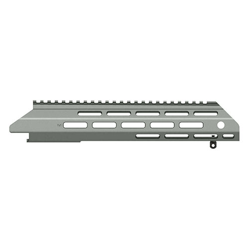Der MDT ESS Fore-end bietet dir eine flexible 15" Länge und verschiedene Optionen für kürzere oder längere Fore-ends sowie Montageschienen für optimale Anpassung.