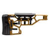 Le MDT Elite Fixed Rifle Stock offre un ajustement sans outils pour un confort optimal, avec des réglages horizontaux, verticaux et de cant pour un tir parfait.