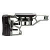 Le MDT Elite Fixed Rifle Stock offre un ajustement sans outil pour un confort optimal, avec des réglages horizontaux, verticaux et d'inclinaison pour un tir parfait.