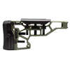 Le MDT Elite Fixed Rifle Stock offre un ajustement sans outil pour un confort optimal, avec des réglages horizontaux, verticaux et d'inclinaison pour un tir parfait.