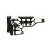 L'MDT Skeleton Rifle Stock offre regolazioni senza attrezzi per un comfort ottimale e prestazioni superiori, con opzioni di piegatura e adattamenti per la posizione di tiro.