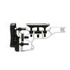 L'MDT Skeleton Rifle Stock offre regolazioni senza attrezzi per comfort e prestazioni ottimali, con opzioni di piegatura e adattamenti per la posizione di tiro.