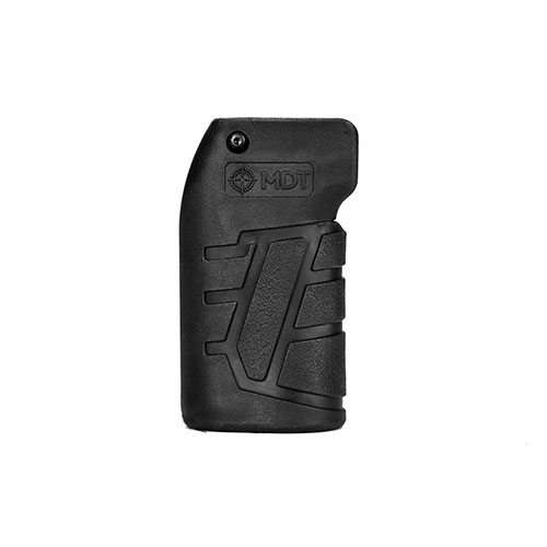 Der MDT Vertical Grip Elite ist der flexibelste Griff für AR-15, kompatibel mit Chassis-Gewehren und AR10/15. Optimal für präzises Schiessen!