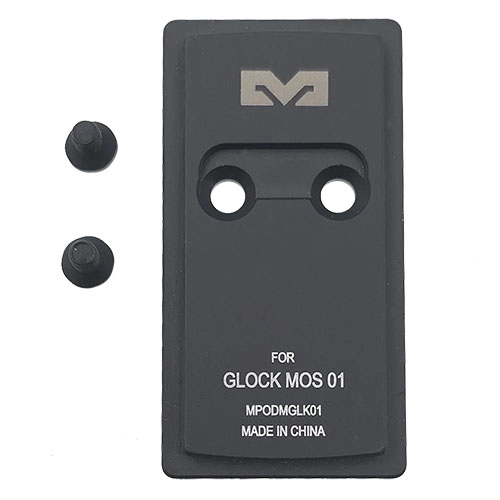 Die MPO PRO-F Direct Mount Plate ermöglicht eine einfache Montage von Optiken auf deinem Glock MOS Standardrahmen, ideal für präzises Zielen und schnelles Schiessen.
