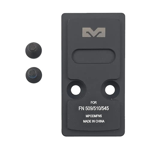 La MPO PRO-F Direct Mount Plate di MEPROLIGHT offre una montatura sicura e stabile per il FN509, migliorando la precisione e la facilità d'uso.