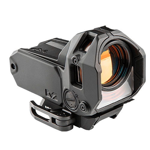 Il Mepro M22 offre un'illuminazione duale con fibra ottica e trizio, adattamento automatico della luminosità e resistenza all'acqua fino a 20 metri.