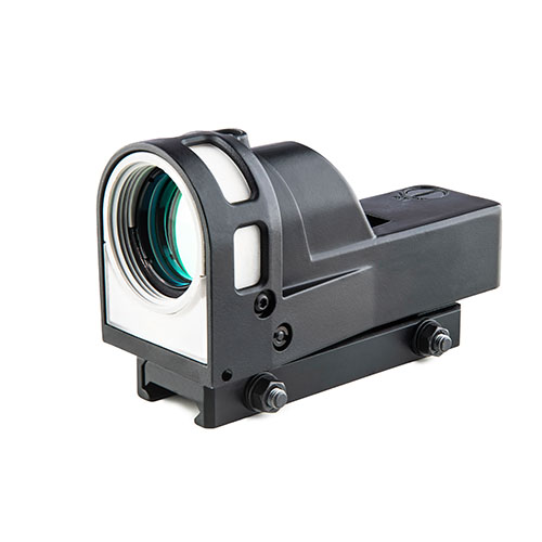 Der MEPRO M21 ist ein wartungsfreies, selbstbeleuchtetes Reflexvisier mit 30mm Objektiv, ideal für Tag und Nacht, robust und sofort einsatzbereit.