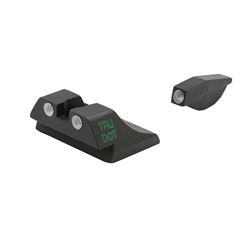 I mirini notturni auto-illuminanti MEPROLIGHT® TRU-DOT® migliorano la precisione in condizioni di scarsa illuminazione, con un aumento dell'efficienza di oltre l'85%.